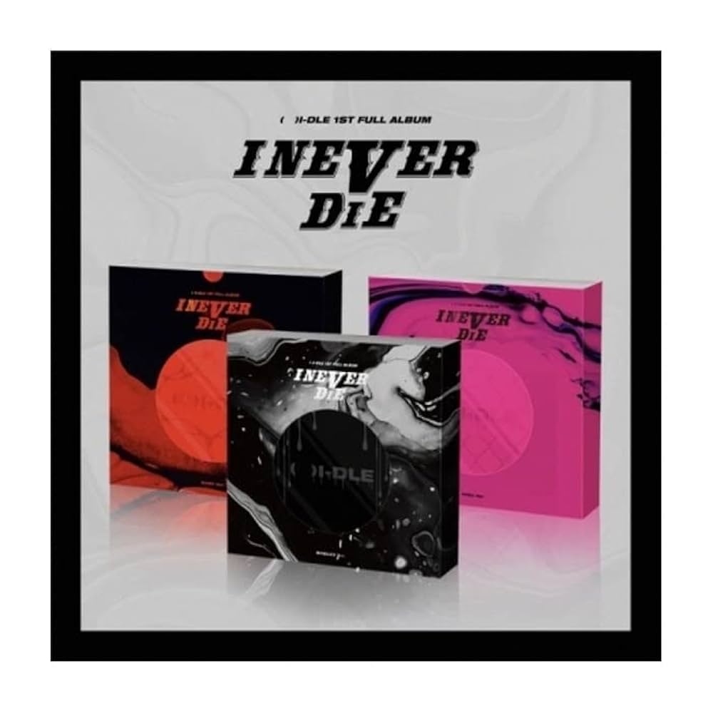 G)I-DLE - (G)I-DLE I NEVER DIE 1st Full Album 3 Version SET