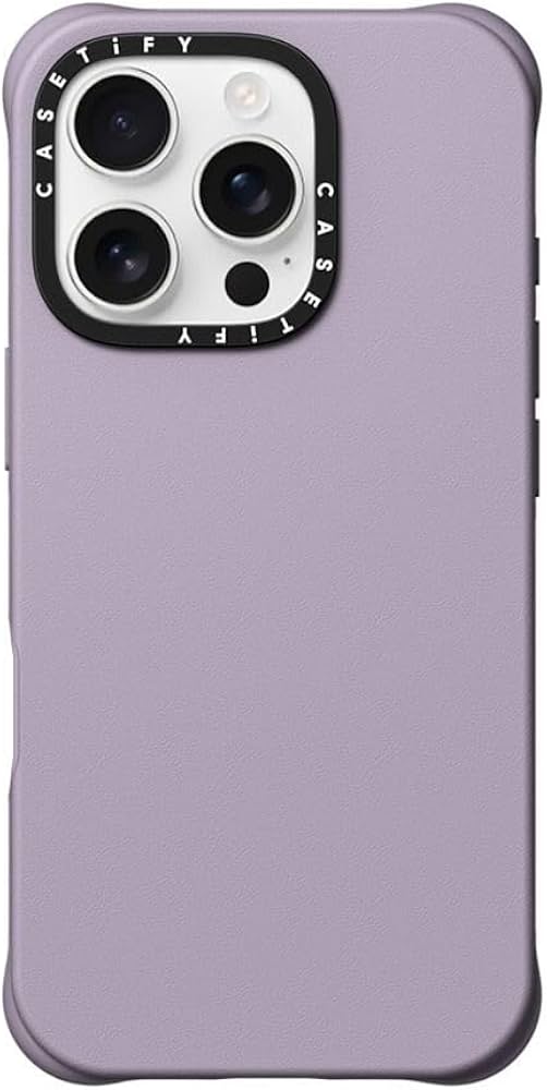 Amazon.com: CASETiFY BioVeg iPhone 16 Pro Faux Leather Case