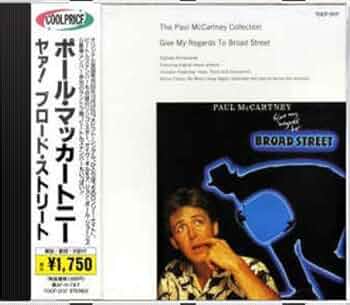 映画シナリオ付）ポールマッカートニー ブロードストリート 楽譜 映画