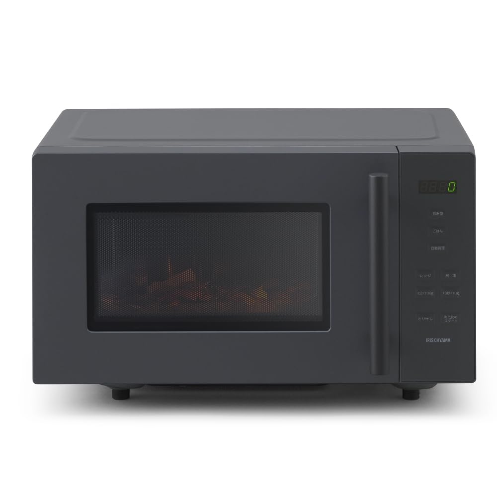 Amazon | アイリスオーヤマ 電子レンジ 18L フラットテーブル ヘルツ