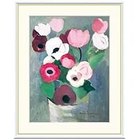 Amazon｜バラの女 マリー・ローランサン 42× 52㎝ F6 J1-175 額入り