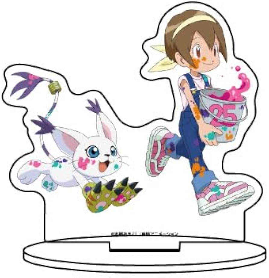 Amazon.co.jp: デジモンアドベンチャー 08 八神ヒカリ&テイルモン 25