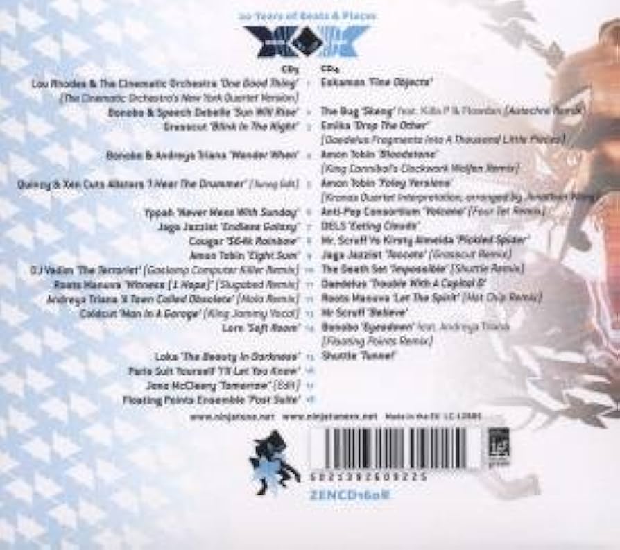 Amazon.co.jp: NINJA TUNE XX vol.2 [2CD] (ZENCD160R): ミュージック