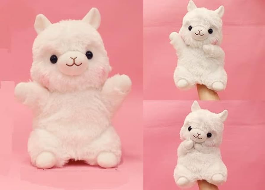 Amazon.co.jp: アミューズ アルパカッソハンドパペット しろちゃん