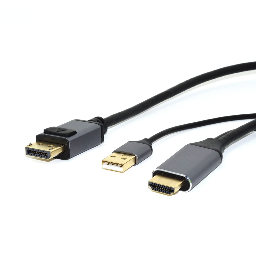 Amazon.co.jp: BESTCLICK! HDMI to DisplayPort ケーブル 2m 4K／60Hz