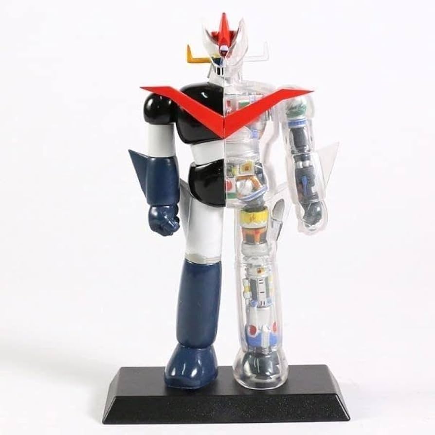Amazon | マジンガーZ フィギュア ハーフスケルトンVer. PVC 16cm 昭和