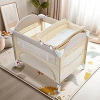 Amazon.co.jp: Kennkari ベビーサークル 新生児 折りたたみ プレイヤー