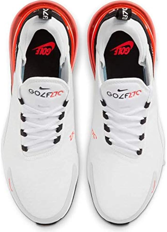 Amazon | Nike メンズ エアマックス 270 G, ホワイト/クールグレー