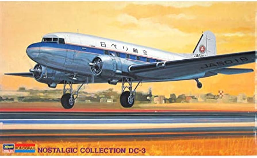 Amazon | ハセガワ/モノグラム 1/48 DC-3 日ペリ航空・極東航空 運輸省