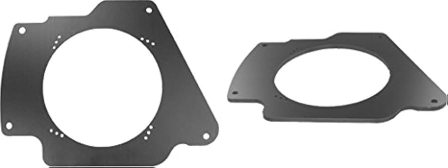 1989-1994 Nissan 240SX Front Door Speaker Adapters - SAK004_55