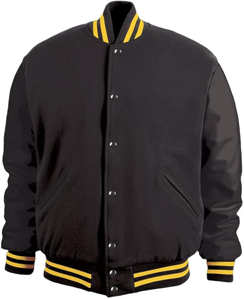 G GAME SPORTSWEAR America's Finest Varsity Jacket, Genuine Leather