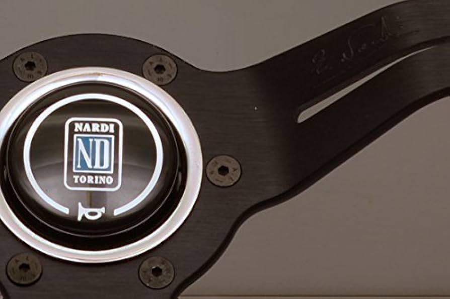 Amazon | NARDIステアリング スポーツ タイプラリー レザー ディープ