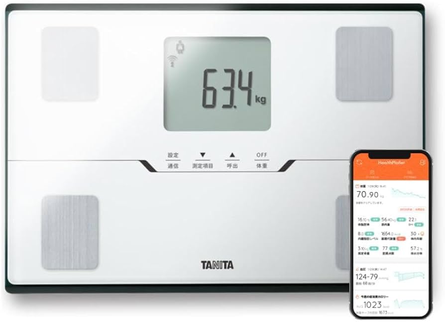 Amazon | タニタ(Tanita) 体重計 体組成計 スマホ連動 ヘルスメーター