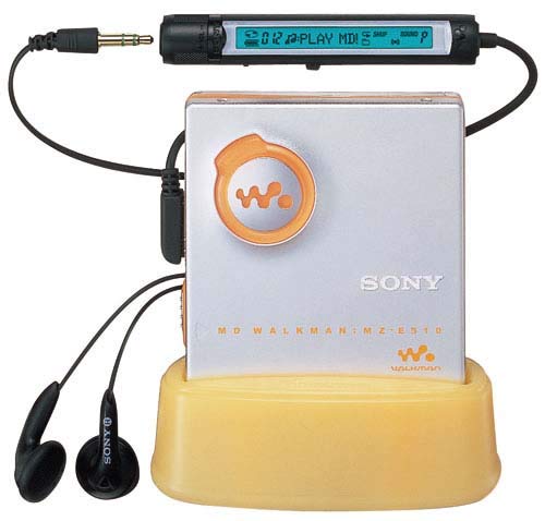 Amazon.co.jp: SONY MZ-E510 D MDウォークマン (オレンジ) : 楽器