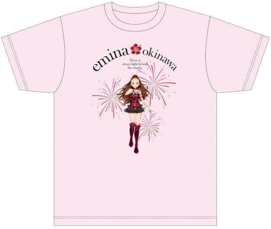 Amazon.co.jp: 安室奈美恵 沖縄 セブンイレブン限定 エミーナ Tシャツ