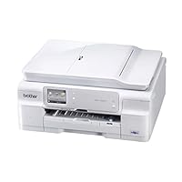 Amazon.co.jp: brother A4インクジェットプリンター複合機/白モデル/10