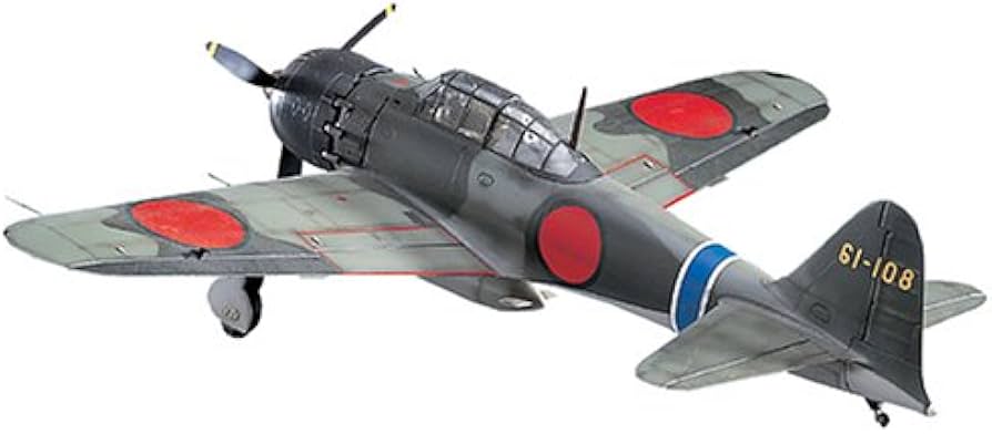 Amazon | ハセガワ 1/48 三菱 A6M5 零式艦上戦闘機 52型 #JT23