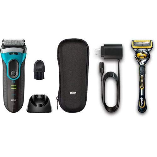 Amazon | ブラウン メンズ電気シェーバー シリーズ3 3080s-B-P1 ブルー