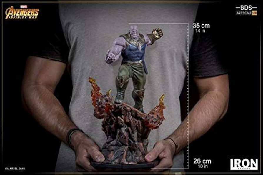 Amazon.co.jp: アイアンスタジオ サノス像 BDS アートスケール 1/10