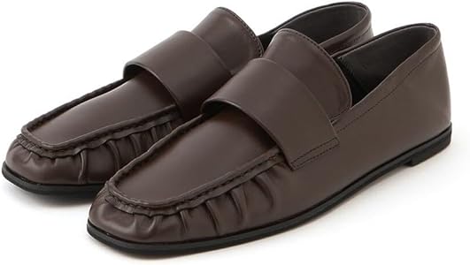 Amazon | [アダムエロペ] ソフトギャザーローファー/撥水・晴雨兼用