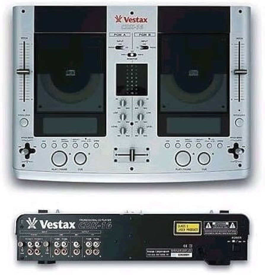 Amazon | Vestax ミキサー一体型CDミキシングコンソール CDX-16 | DJ