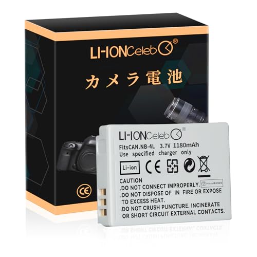 Amazon | Li-ion Celeb CANON対応 NB-4L IXY 410F IXY 400F IXY 210F