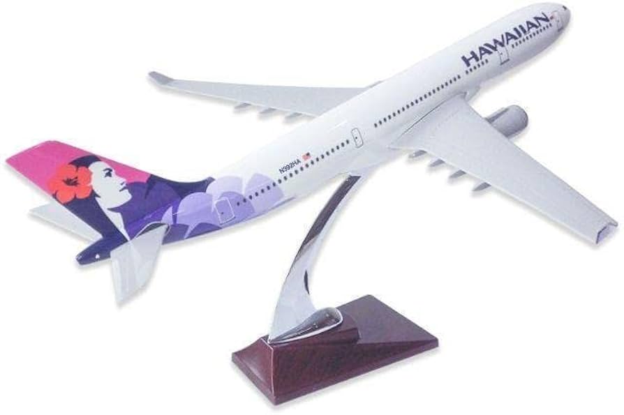 Amazon | ハワイアン航空 模型飛行機 A330-200 完成品 ハワイ 模型
