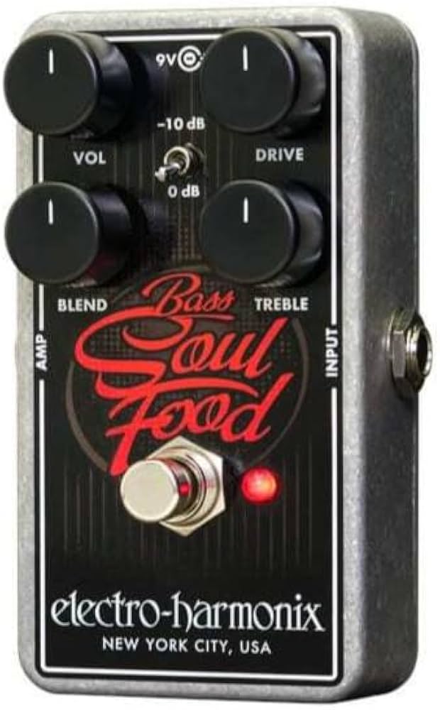 Amazon.com: Electro-Harmonix Bass Soul Food Overdrive Pedal