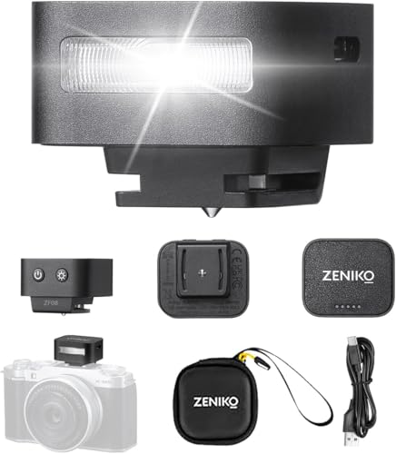 Amazon | ZF08 カメラフラッシュ - 440 フルパワーフラッシュ/GN16