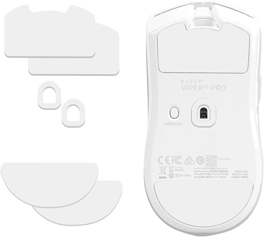 Amazon | (2セット入り)LAZIRO マウスソール Razer Viper V3 Pro 用