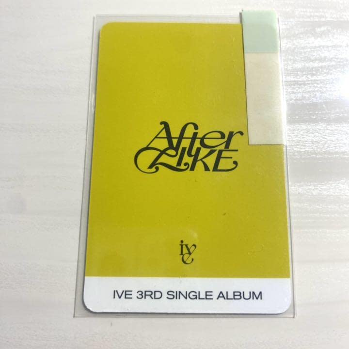 Amazon.co.jp: ive リズ サイン トレカ afterlike : おもちゃ