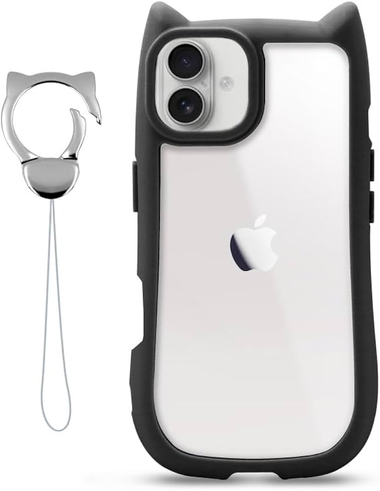 Amazon.co.jp: ZENIX DESIGN TECH iPhone16 Plus 用 ケース ストラップ