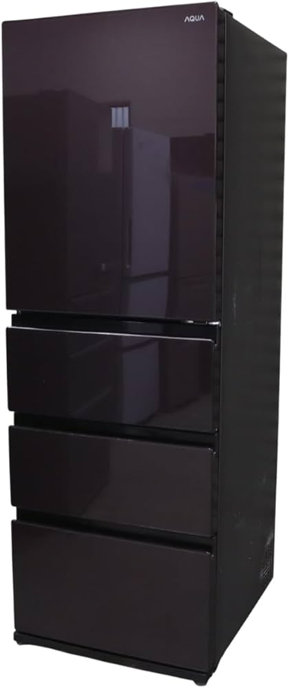 Amazon | AQUA 4ドア冷蔵庫(430L・右開き) クリアモカブラウン AQR