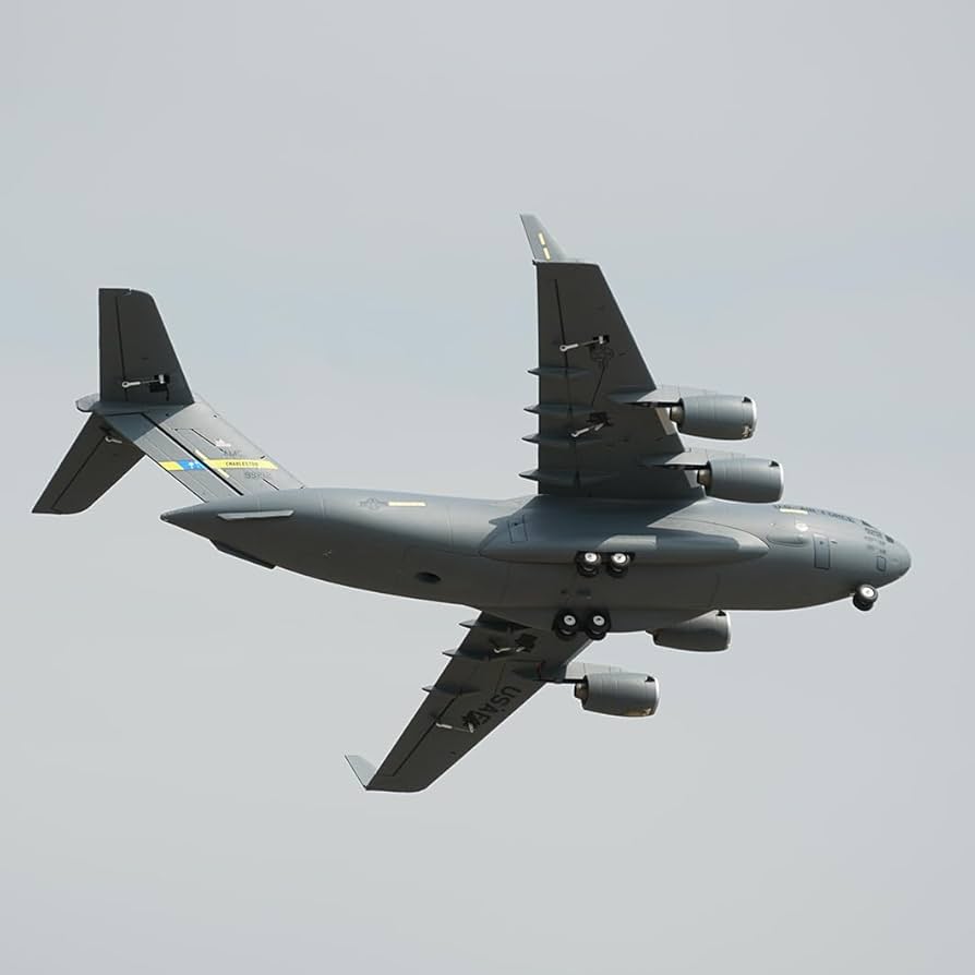 Amazon.com: XFLY-MODEL C-17 Quad 40mm EDF Jet PNP 4S RC Aircraft