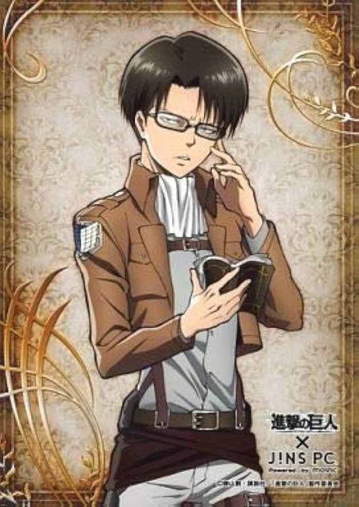 Amazon.co.jp: 進撃の巨人×jinsコラボ ブロマイド リヴァイ : ホビー