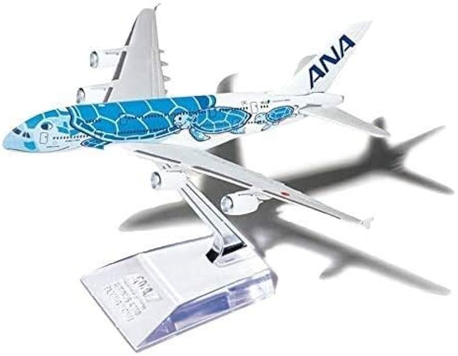 Amazon | A380 ANA全日空 FLYING HONU ANAブルー 1/500スケール