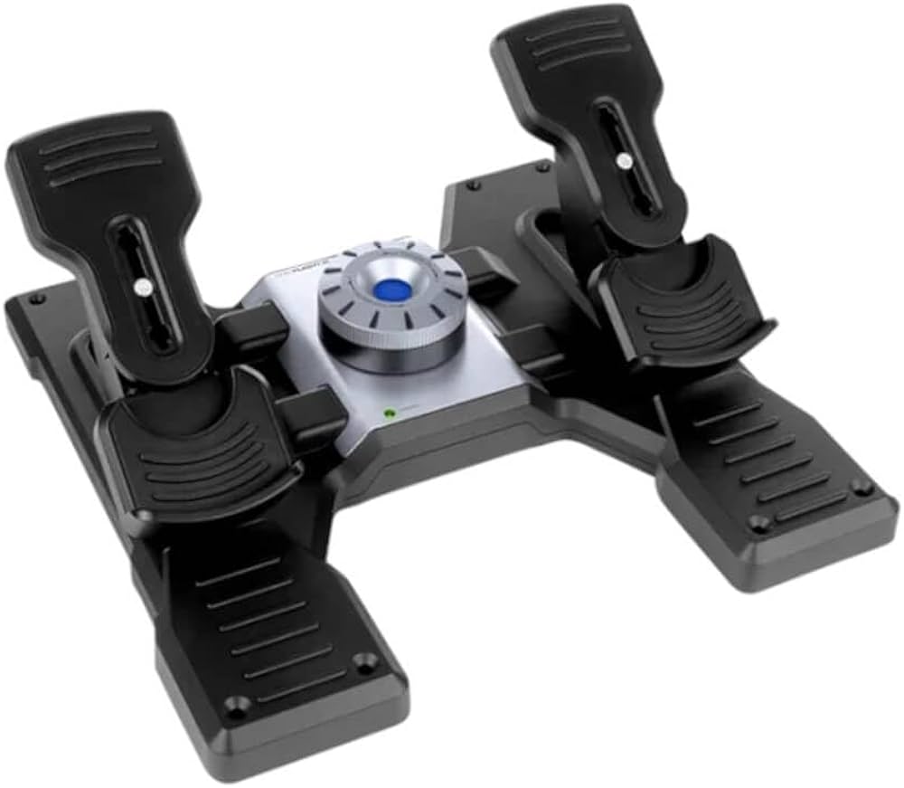 Amazon.co.jp: Logitech G Saitek PRO Flight Rudder Pedals : ゲーム