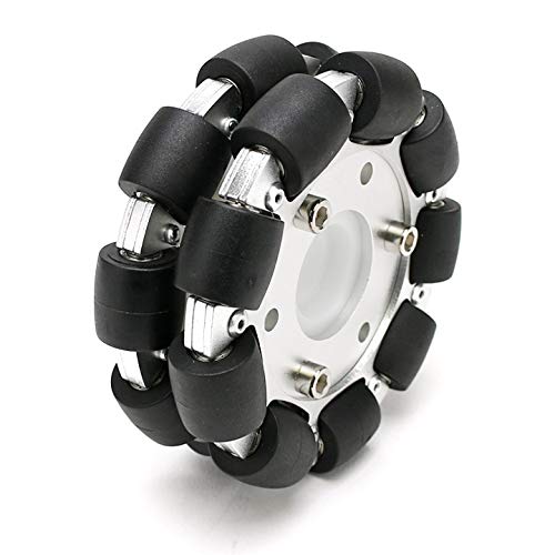 Amazon | 100mmダブルアルミオムニホイール (ベアリング ローラー