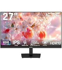 Amazon.co.jp: KTC 27インチ モニターWQHD(2560×1440) 100Hz IPSパネル