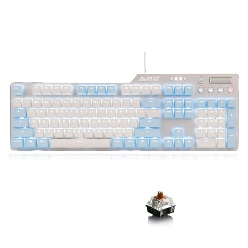 Amazon | Ajazz AK35i メカニカルキーボード 美しい有線ゲーミング
