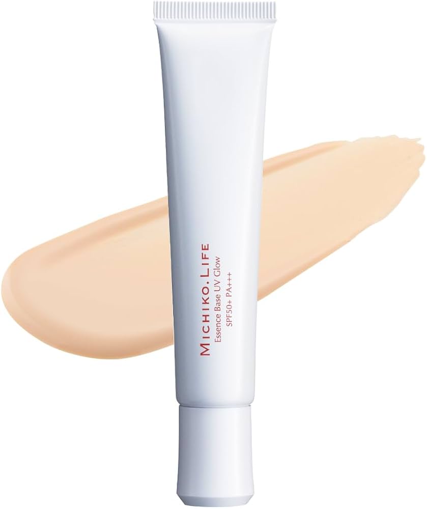 Amazon.co.jp: MICHIKO.LIFE エッセンスベース UV グロウ UV化粧下地
