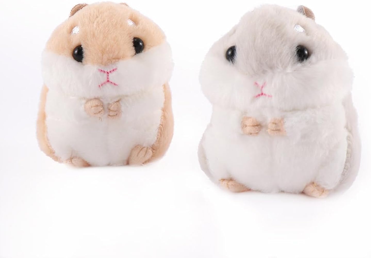 Amazon.co.jp: Leadigol ぬいぐるみハムスターキーホルダー 2個