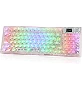 Amazon | OUSEITECH X EWEADN V99 ゲーミングキーボード メカニカル