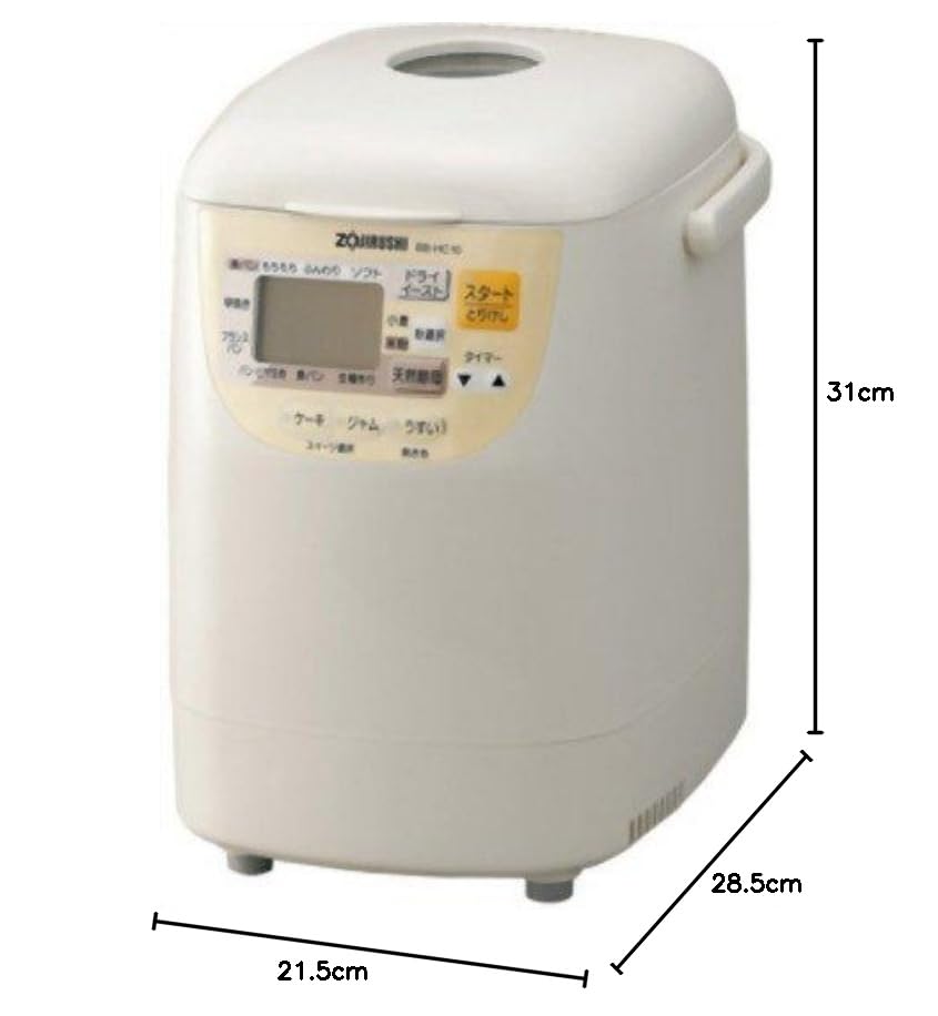 Amazon.co.jp: ZOJIRUSHI BB-HC10-WB (Baking Bread with Rice Flour