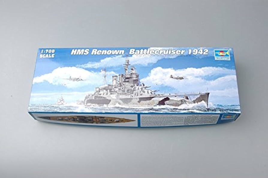 Amazon | トランペッター 1/700 イギリス海軍 レナウン級 巡洋戦艦