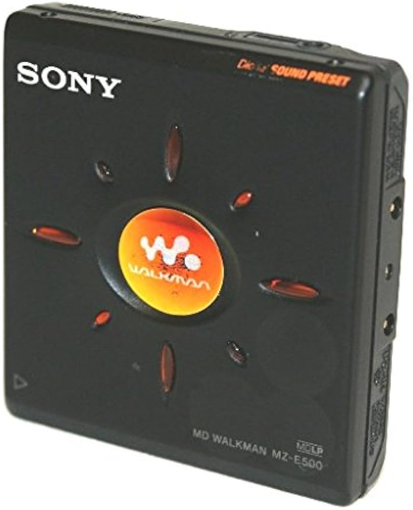 Amazon | SONY ソニー MZ-E500-B ブラック ポータブルMDプレーヤー