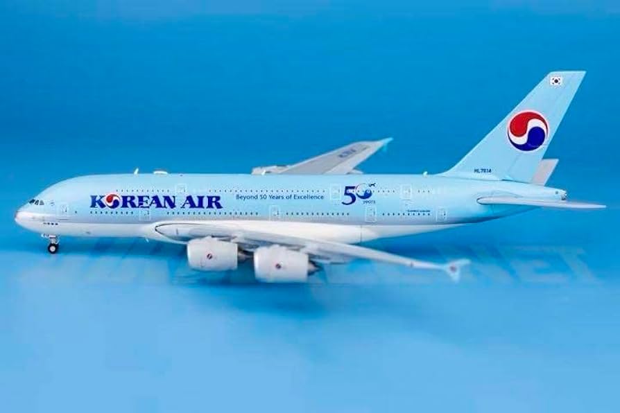 大韓航空 Korean Air A380 1/400 スケール Amazon.co.jp: 1:400