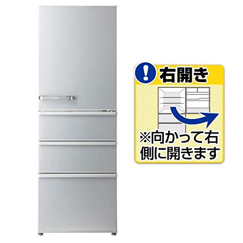 Amazon.co.jp: アクア 355L 4ドア冷蔵庫（ミスティシルバー）【右開き