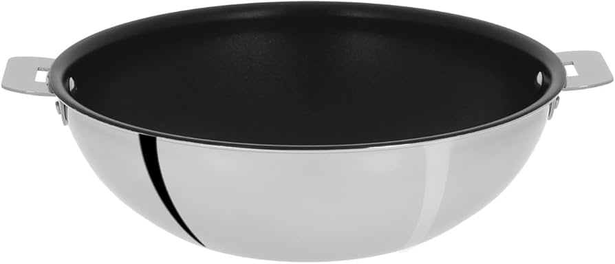 Amazon｜CRISTEL クリステル ノンスティック 中華鍋 20cm ガス IH対応