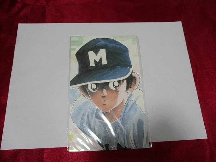 非売品 小学館 宣伝用のれん タッチ 浅倉南 パンチ 上杉達也 未使用